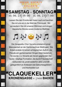 Flyer Filmmusik-Konzert, Rückseite